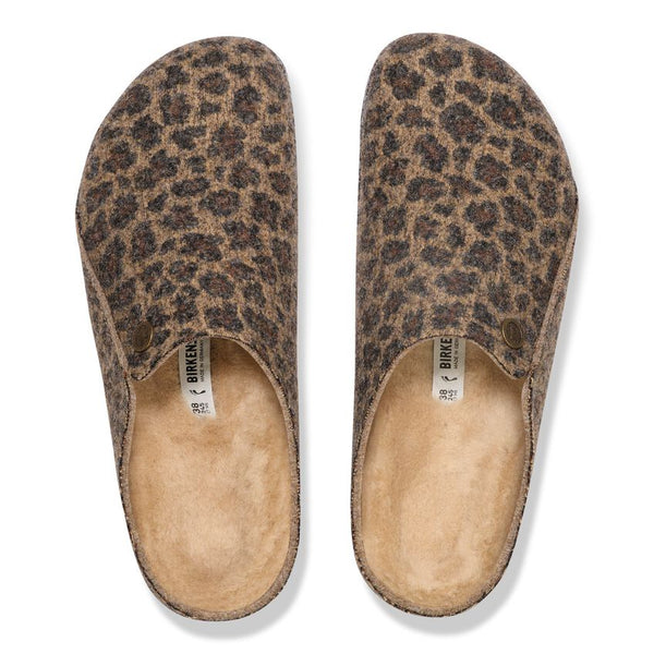 Zermatt Shearling Felt Leopard Toffee