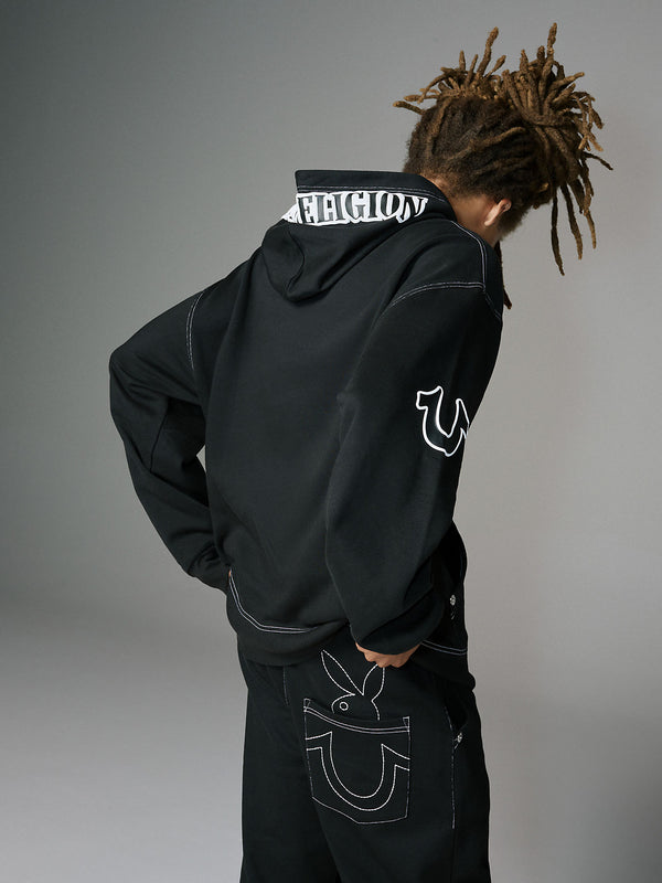 TR x Playboy Relaxed Hoodie