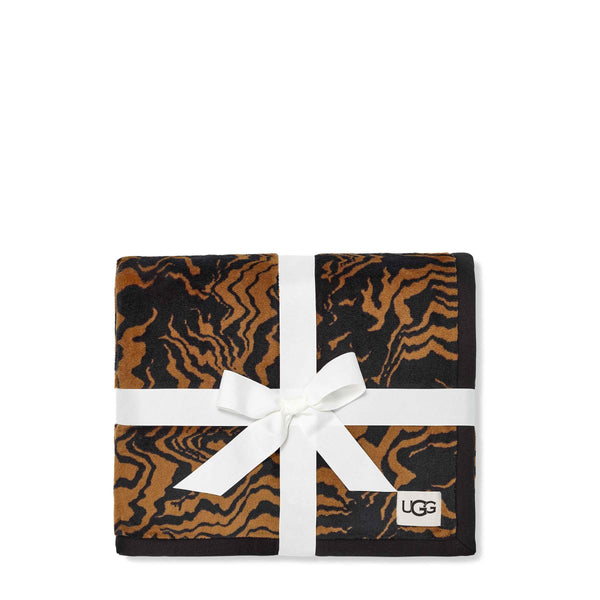 UGG® Duffield Throw II Chestnut Marble Jungle