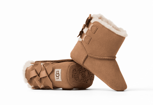 UGG® Baby Bailey Bow Chestnut