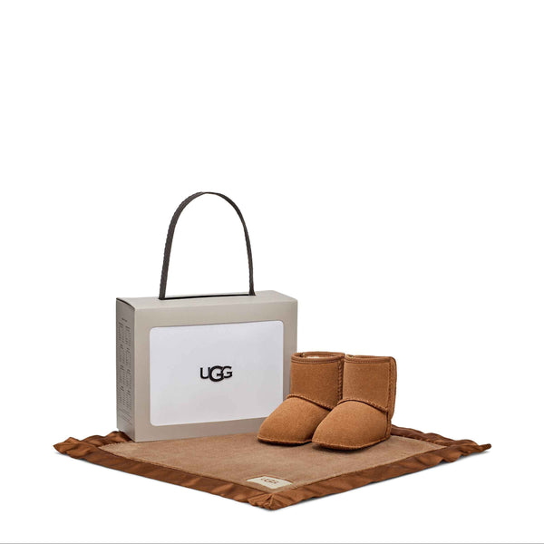 UGG® Baby Classic & Lovey Chestnut