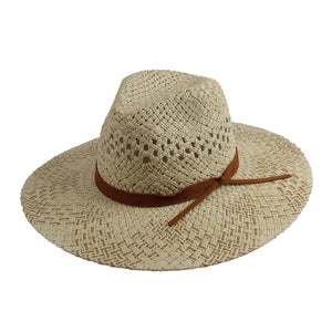 Woven Paper Fedora