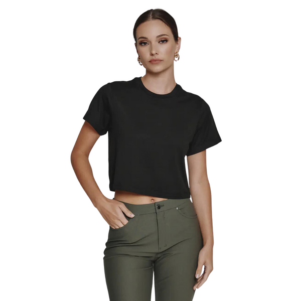Core Relaxed Crop Crew Tee