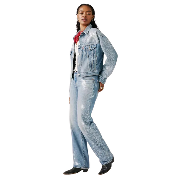 Beyoncé X Levi’s® 501® Curve Western Crystal
