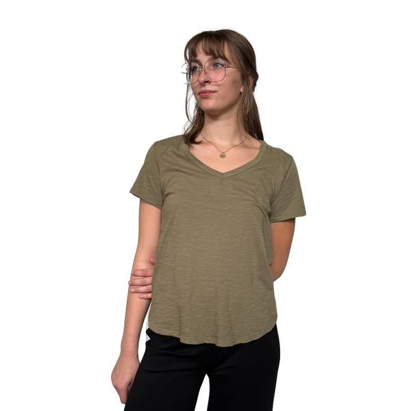 The Vintage Tee Olive