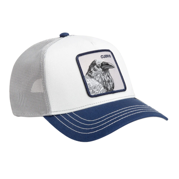 Tricolor Raven Trucker Hat