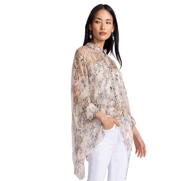 Katia Oversized Blouse Louise Print