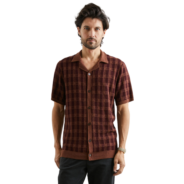 Ronan Shirt Brick Umber