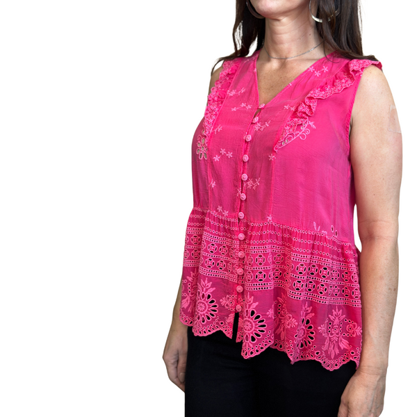 Rodeo Anitta Blouse Ultra Pink