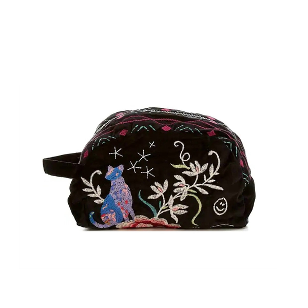 Colette Velvet Makeup Bag