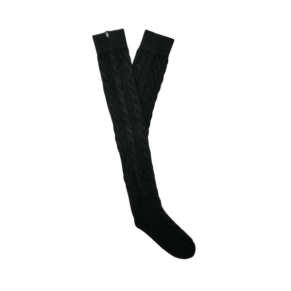 UGG® Zanika Thigh High Cable Knit Socks