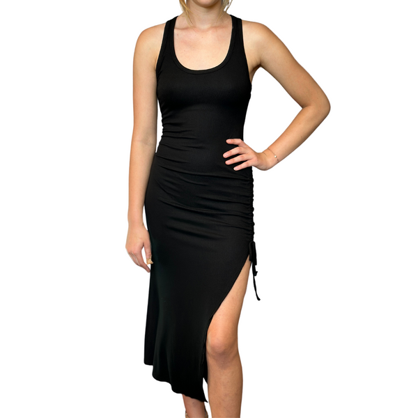 LA Vibes Side Rushing Dress