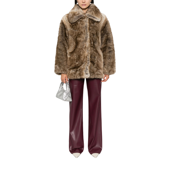 Rosemary Coat Brown Fox