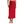 Europa Poly Sheen Skirt Haute Red