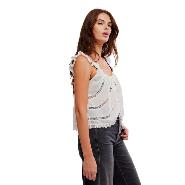 Mabel Lace Detail Tank