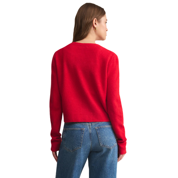 Medina Cardigan Festive Red
