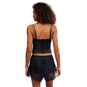 Love and Lace Cami Black