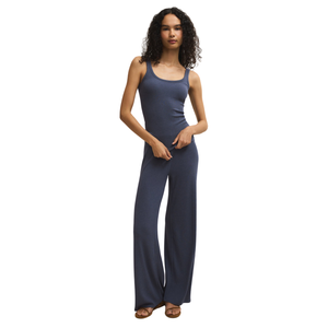 Renae Rib Tank Top Indigo