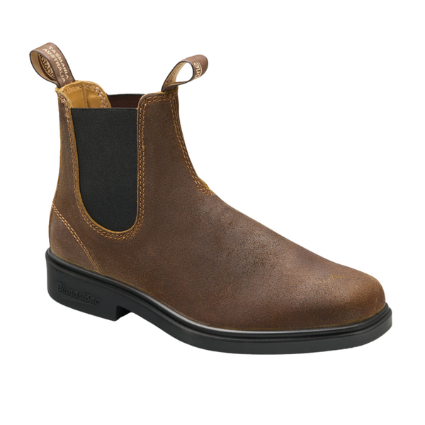 Men's 2581 Tobacco Suede Dress Boots