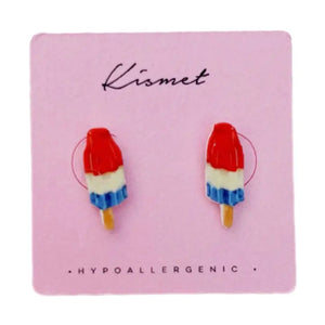 Rocket Popsicle Americana Stud Earrings