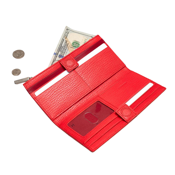 110 North Wallet Lighthouse Red