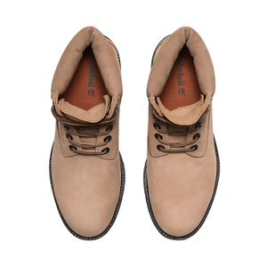 Men's 6" Premium Medium Beige Nubuck