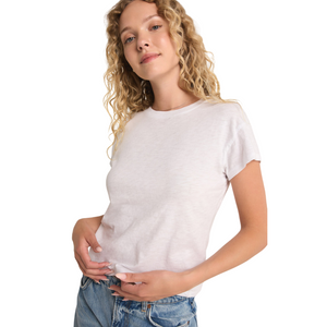 Modern Slub Tee White