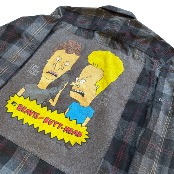 Beavis and Butthead Restitch Flannel