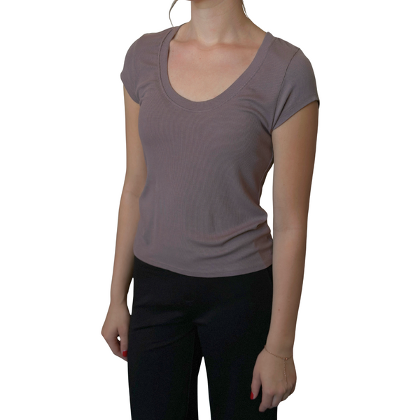 Skye Ribbed Tee