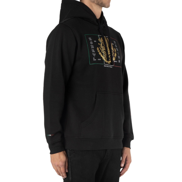 Mexican Flag Outline Hoodie
