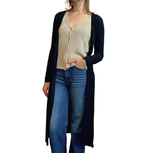 Reed Duster Cardi Black