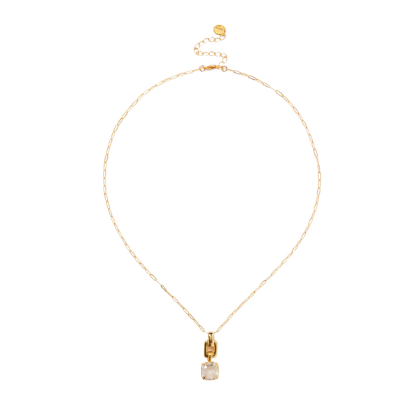 Ellis Necklace Crystal Gold