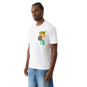 Freeway Patch Tee Optic White