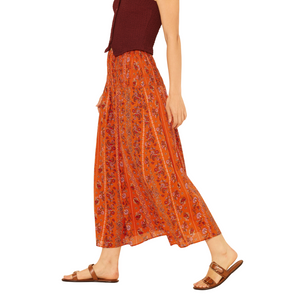 Urlan Midi Skirt Wild Poppy