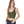 Ribbed Button Front Crop Top
