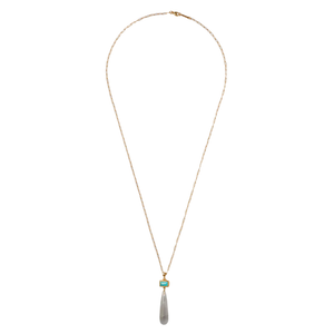 Messina Necklace Clear Quartz