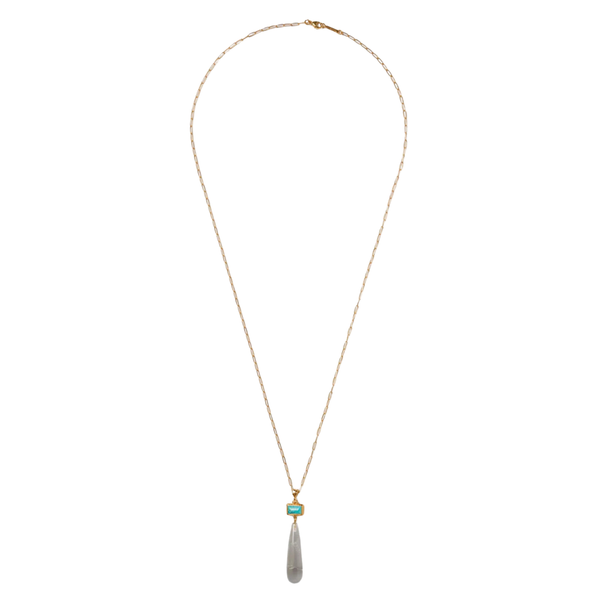 Messina Necklace Clear Quartz