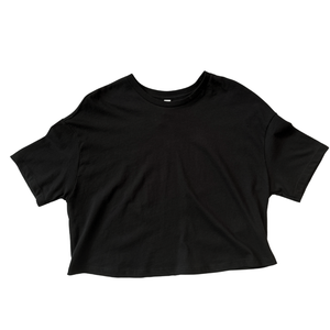 Jersey Crop Tee Vintage Logo