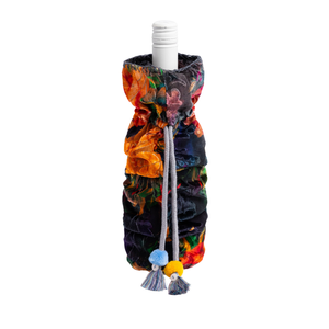 Catalina Velvet Wine Tote