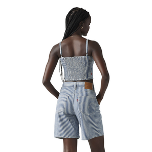 Jadine Denim Stripe Tank