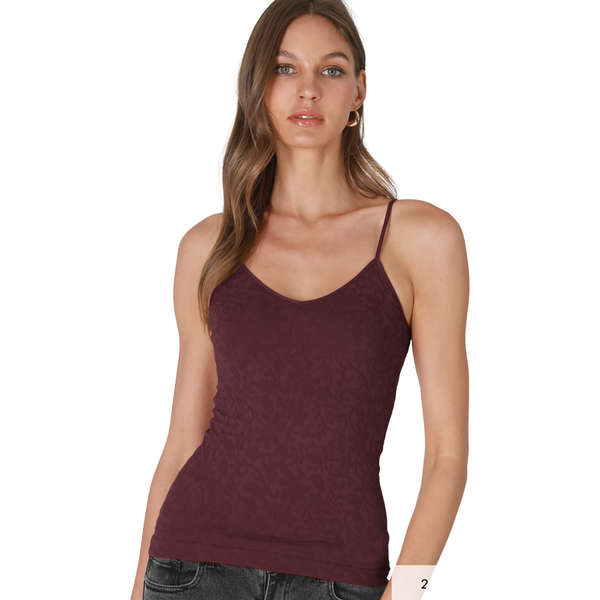 Lace Textured Cami Top