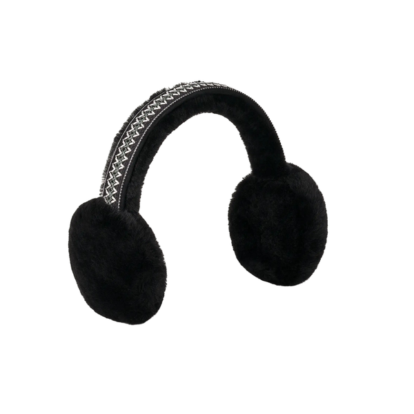 UGG® Tasman Sheepskin Earmuff Black