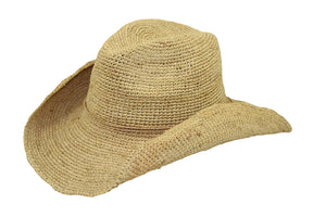 Cowboy Natural Raffia Crochet