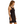 Delfa Rib Mini Dress Black