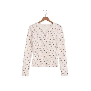 Holly Long Sleeve Top White