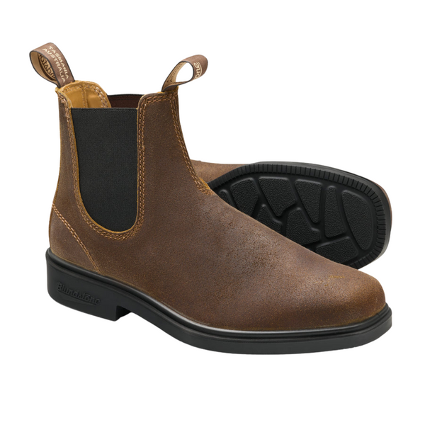Men's 2581 Tobacco Suede Dress Boots