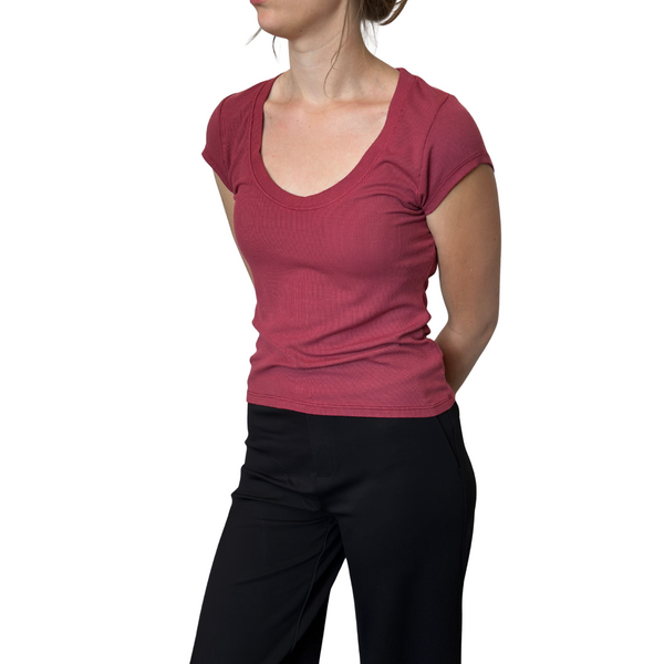 Skye Ribbed Tee