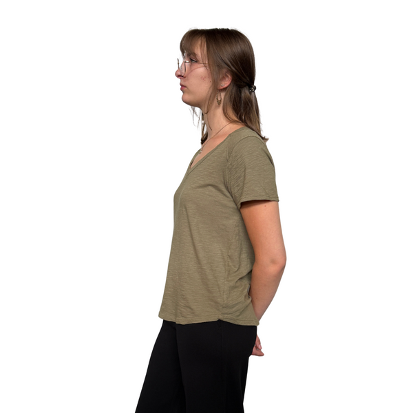 The Vintage Tee Olive