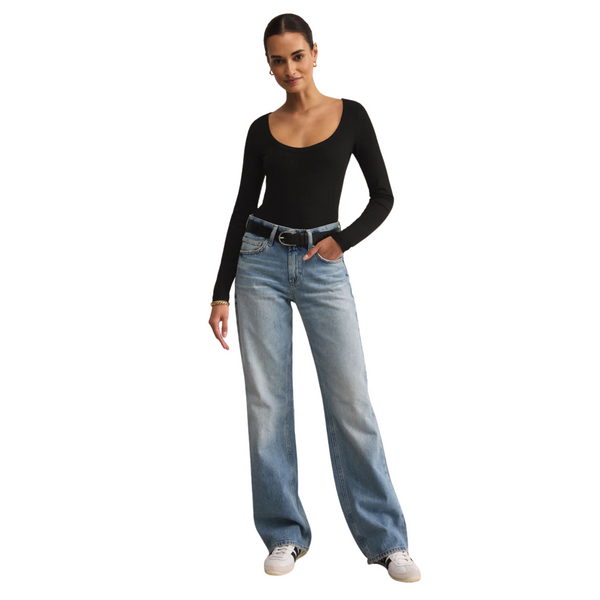 Second Skin Scoop Neck Top