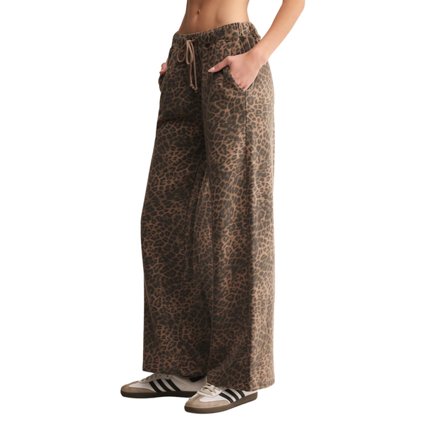 Hunter Leopard Knit Pant